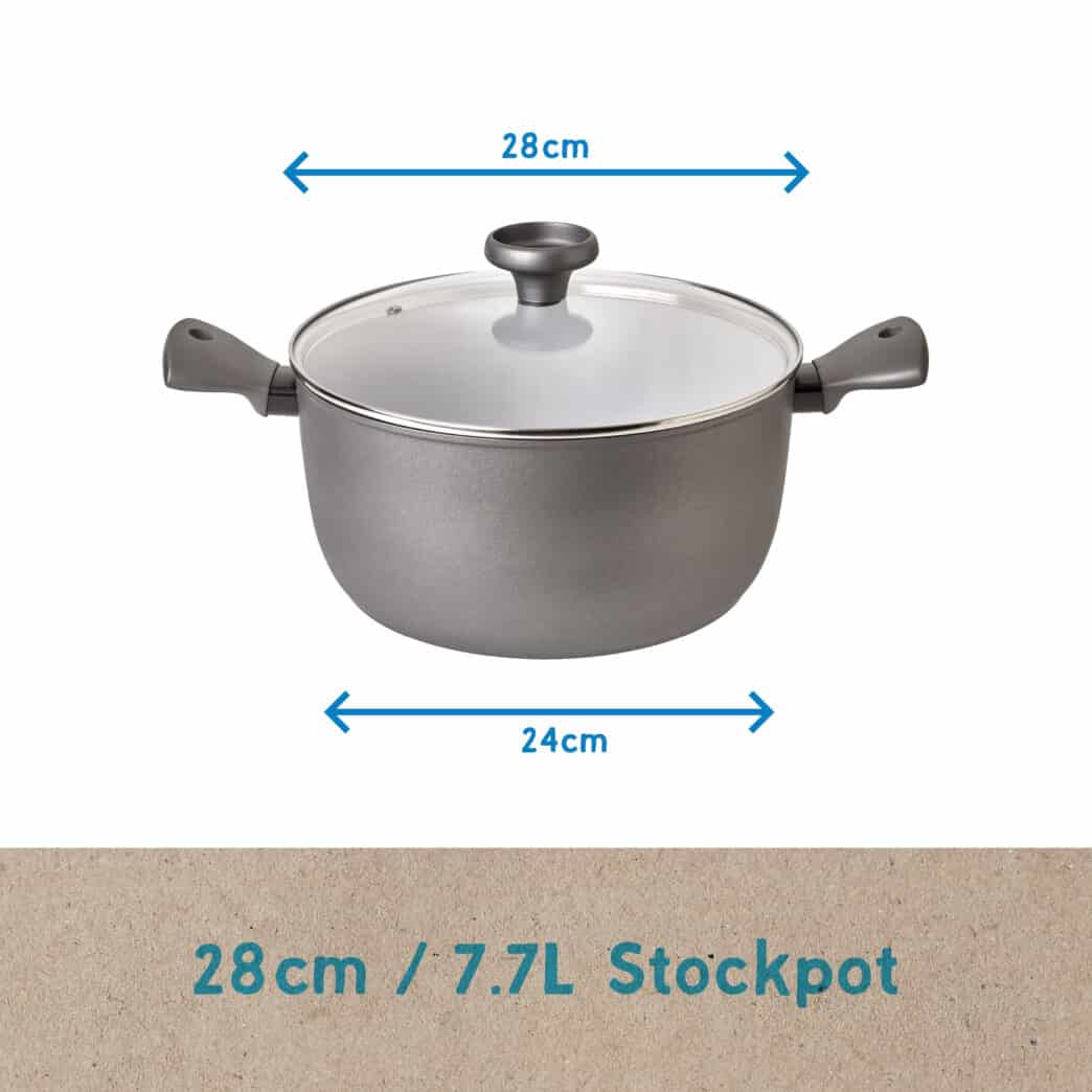 EarthPan Stock Pot - 28cm / 7.7L